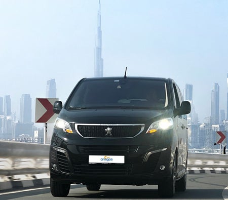 Rent Peugeot Traveller 2023 in Dubai