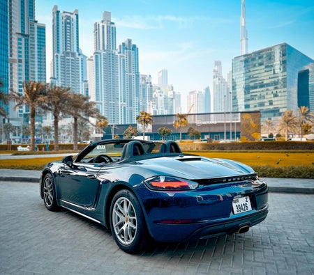 Porsche 718 Boxster Price in Dubai - Sports Car Hire Dubai - Porsche Rentals