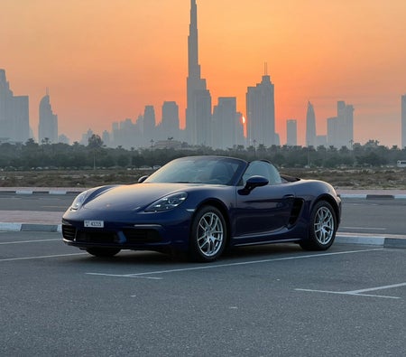 Rent Porsche 718 Boxster 2024 in Dubai