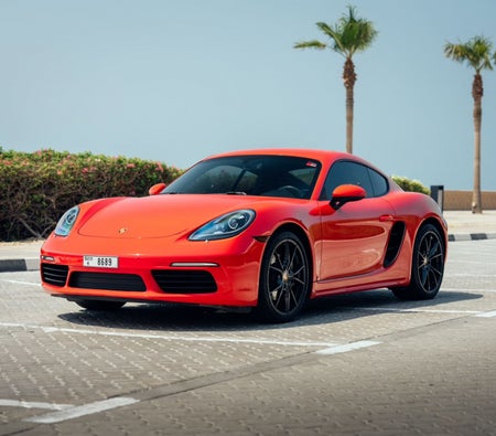Rent Porsche 718 Cayman 2019 in Dubai