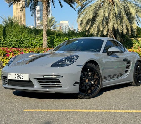 Rent Porsche 718 Cayman 2023 in Dubai