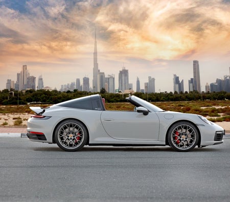 Rent Porsche 911 Targa 4 GTS Spyder 2022 in Dubai