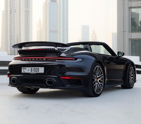 Rent Porsche 911 Turbo S Spyder 2023 in Dubai