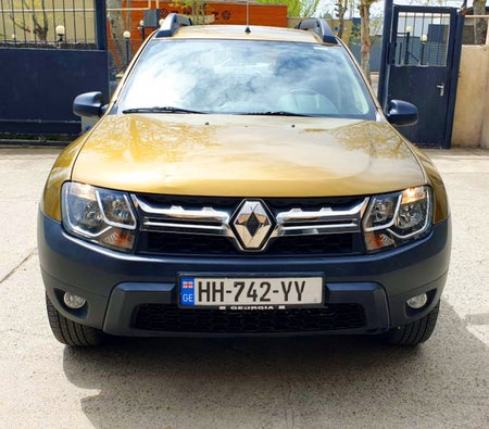 Rent Renault Duster 4x4 2016 in Tbilisi