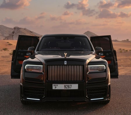Rent Rolls Royce Cullinan Mansory 2019 in Abu Dhabi