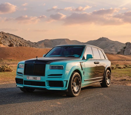 Rent Rolls Royce Cullinan Mansory 2022 in Dubai