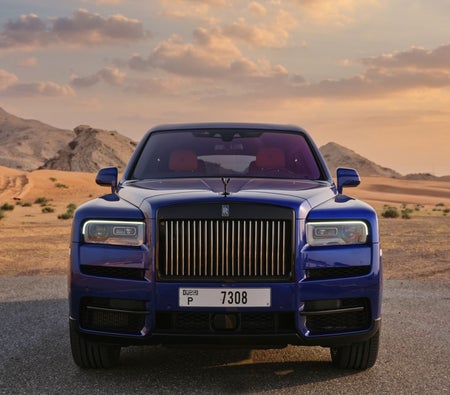 Miete Rolls Royce Cullinan 2022 in Abu Dhabi