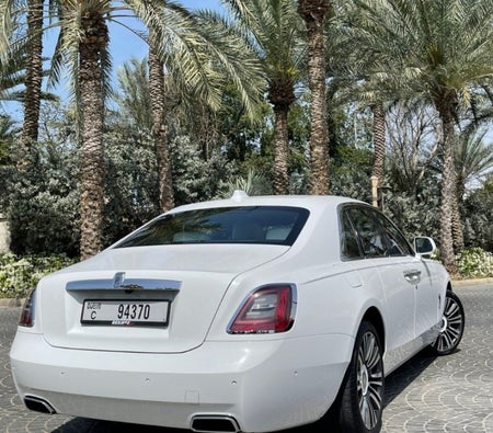 Rent Rolls Royce Ghost Black Badge 2021 in Dubai