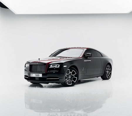 Affitto Rolls Royce Distintivo Wraith nero 2019 in Dubai