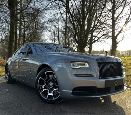 Rent Rolls Royce Wraith Black Badge 2022 in London