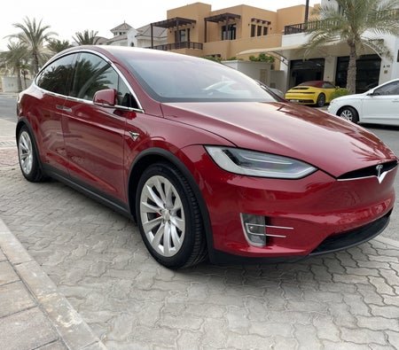 Huur Tesla Model X 2020 in Dubai