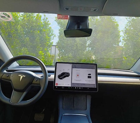 Affitto Tesla Modello Y a lungo raggio 2022 in Dubai