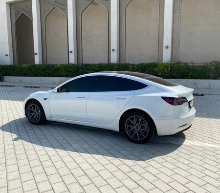 Rent Tesla Model 3 Long Range 2020 in Dubai