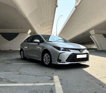 Rent Toyota Corolla 2023 in Fujairah