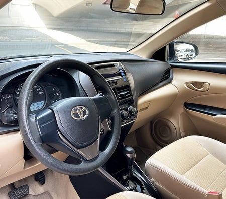 Rent Toyota Yaris 2022 in Abu Dhabi