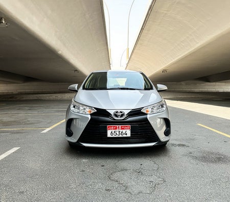 Rent Toyota Yaris 2022 in Abu Dhabi