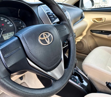 Rent Toyota Yaris 2022 in Ajman