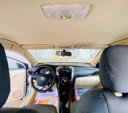 Rent Toyota Yaris Sedan 2021 in Dubai