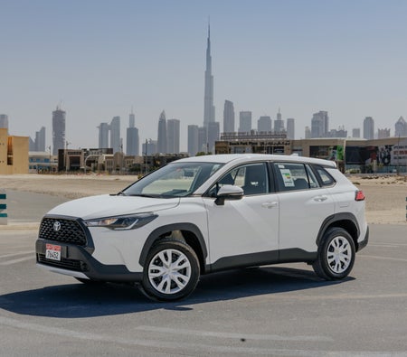 Rent Toyota Corolla Cross 2023 in Dubai