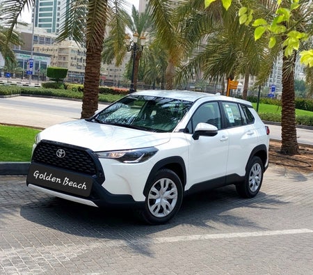 Rent Toyota Corolla Cross 2024 in Sharjah