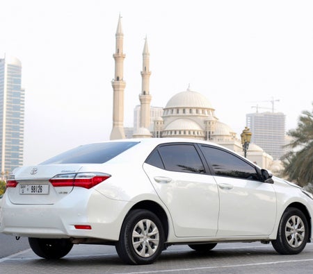 Rent Toyota Corolla 2018 in Ajman