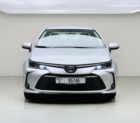 Miete Toyota Blumenkrone 2020 in Dubai