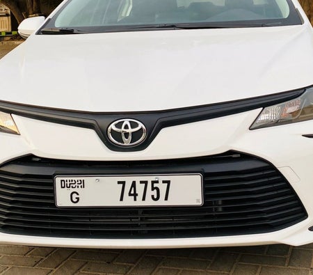 Rent Toyota Corolla 2021 in Dubai