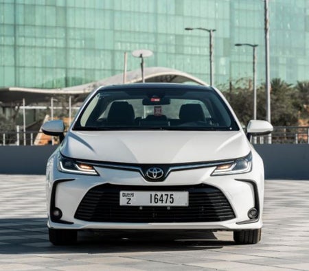 Rent Toyota Corolla 2022 in Dubai