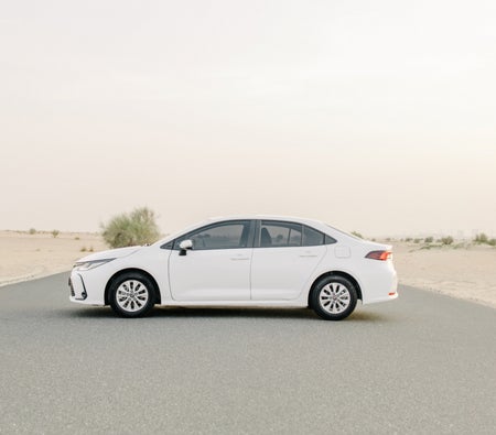 Rent Toyota Corolla 2022 in Dubai