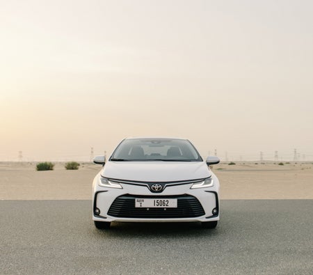 Miete Toyota Blumenkrone 2022 in Dubai