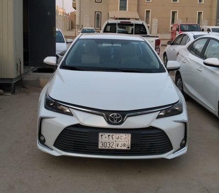 Rent Toyota Corolla 2022 in Riyadh
