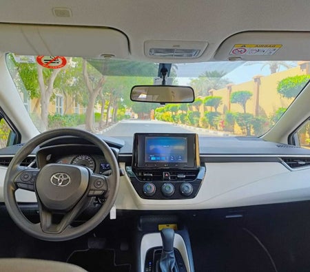 Location Toyota Corolle 2022 dans Dubai