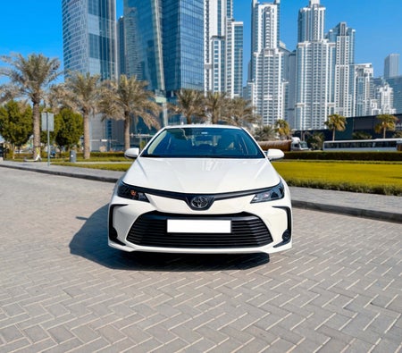 Rent Toyota Corolla 2023 in Abu Dhabi
