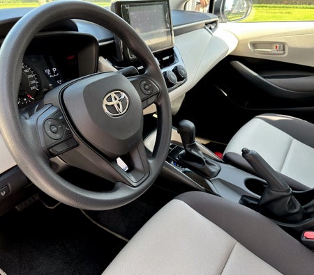Rent Toyota Corolla 2023 in Dubai