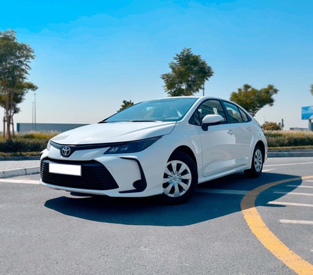 Huur Toyota Bloemkroon 2023 in Abu Dhabi