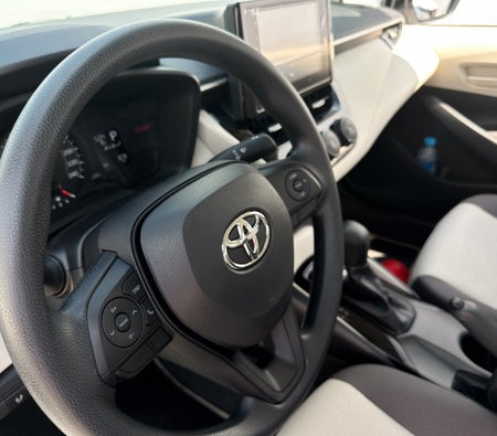 Rent Toyota Corolla 2023 in Abu Dhabi