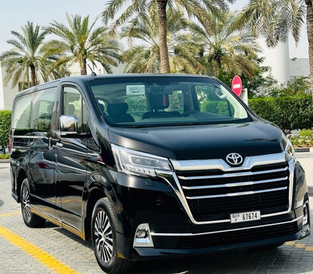 Rent Toyota Granvia 2023 in Dubai