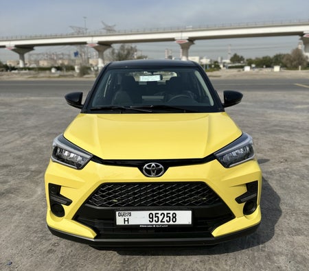 Rent Toyota Raize 2024 in Dubai
