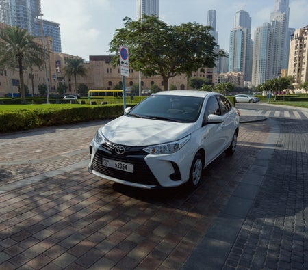 Rent Toyota Yaris Sedan 2022 in Dubai