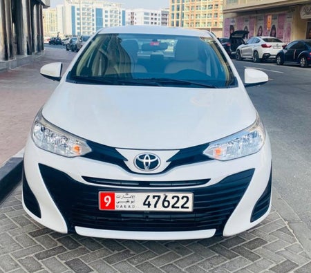 Rent Toyota Yaris 2019 in Dubai
