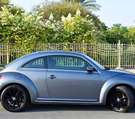 Rent Volkswagen Beetle 2018 in Abu Dhabi