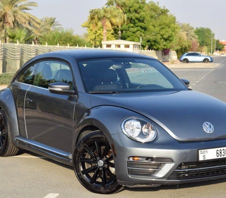 Rent Volkswagen Beetle 2018 in Abu Dhabi