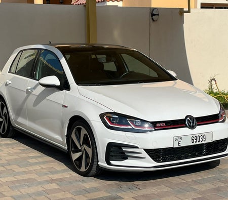 Rent Volkswagen Golf GTI 2020 in Dubai