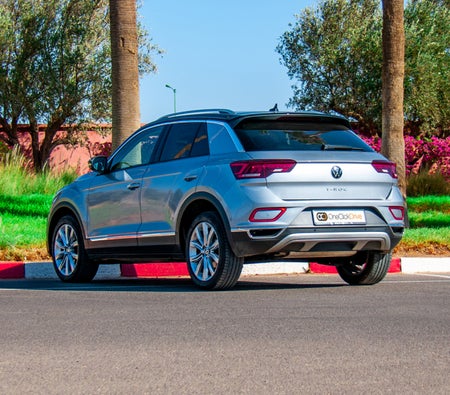 Аренда Volkswagen T-Roc 2023 в Марракеш