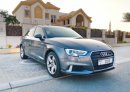 Donkergrijs Audi A3 2017 for rent in Dubai 1