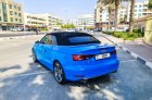 Blue Audi A3 Convertible 2020 for rent in Dubai 5