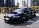White Audi R8 Coupe 2021 for rent in Dubai 1