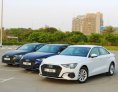 White Audi A3 2022 for rent in Dubai 3