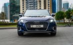 Blue Audi A3 2022 for rent in Dubai 1