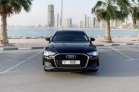 zwart Audi A6 2020 for rent in Dubai 2